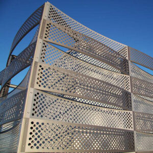 aluminum curtain wall panels