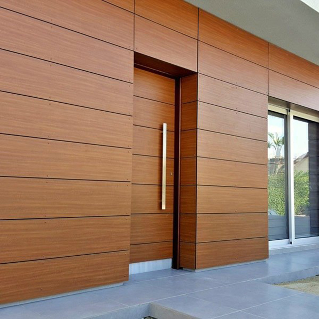 Library Exterior Wall Aluminum Composite Panel Project Case