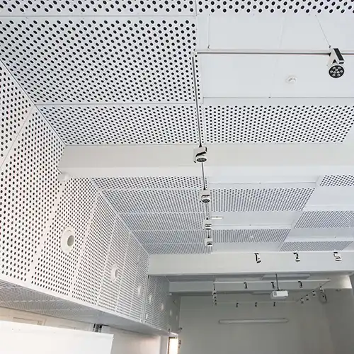 Metal Ceiling Tiles for Art Galleries