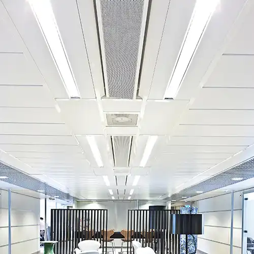 Metal Ceiling in Exhibition Hall
