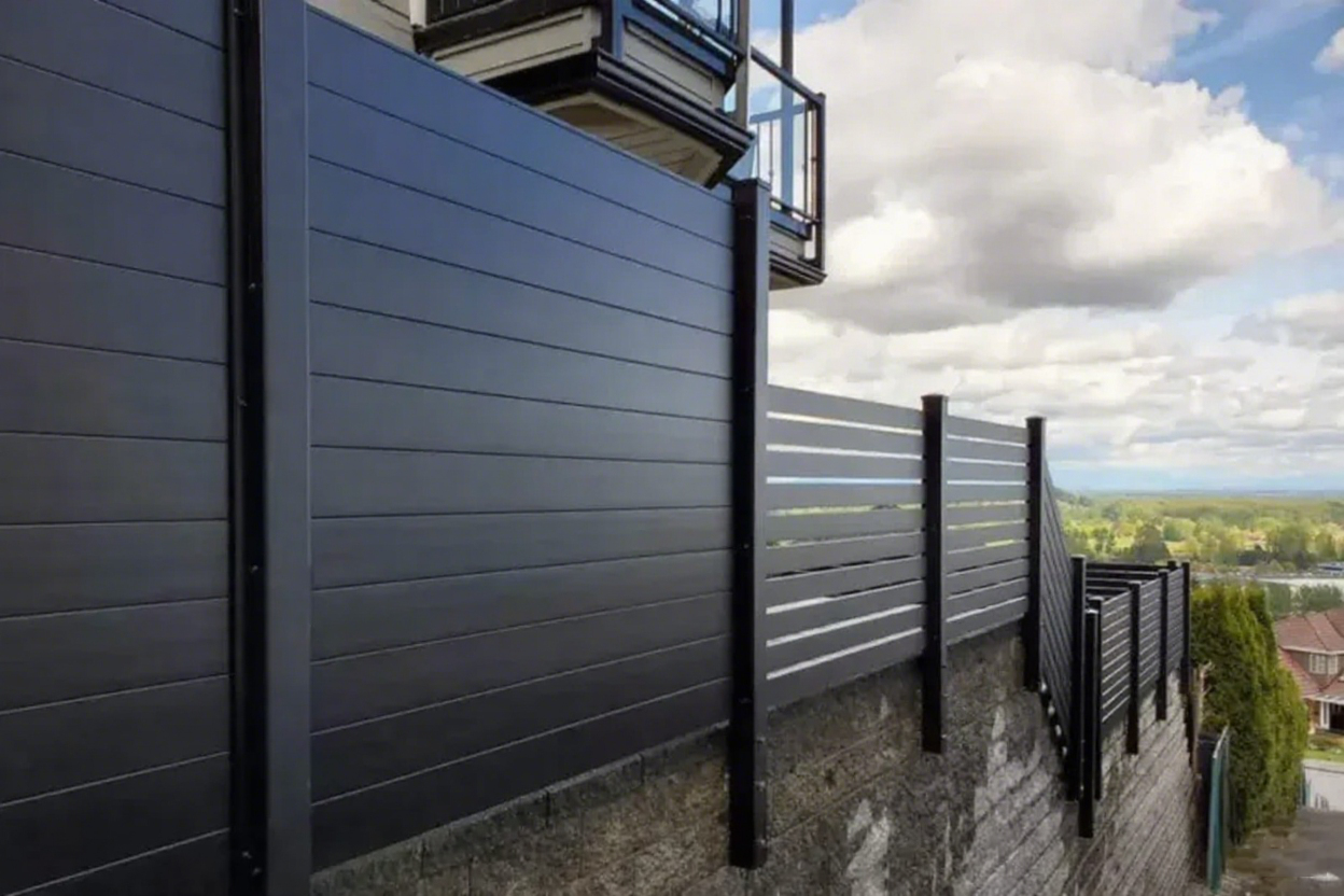 Combined Aluminum Fence